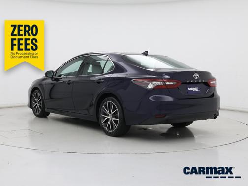Blue 2021 Toyota Camry XLE