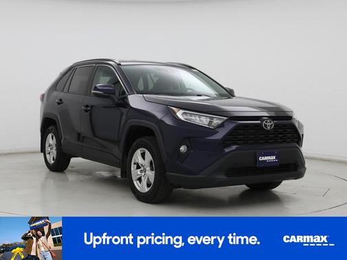 Blue 2021 Toyota RAV4 XLE