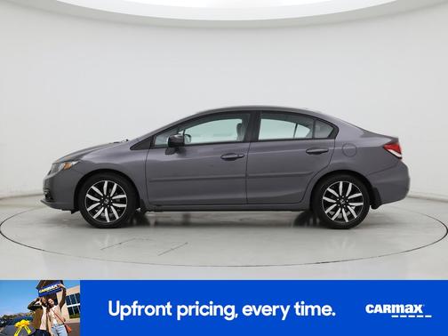 Silver 2015 Honda Civic EX-L