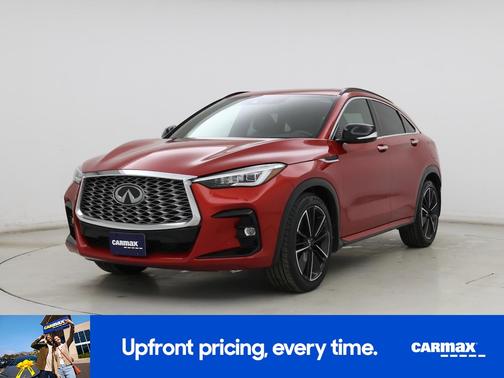 Red 2022 INFINITI QX55 Essential