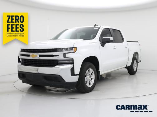 White 2021 Chevrolet Silverado 1500 LT