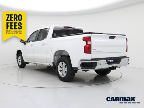 White 2021 Chevrolet Silverado 1500 LT