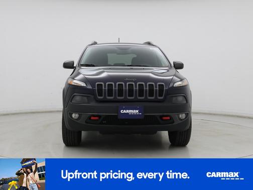 Blue 2016 Jeep Cherokee Trailhawk