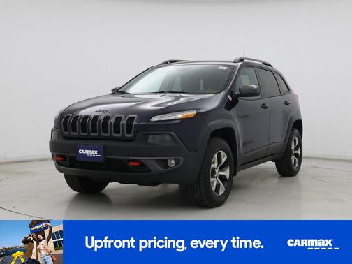 Blue 2016 Jeep Cherokee Trailhawk
