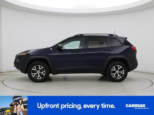 Blue 2016 Jeep Cherokee Trailhawk