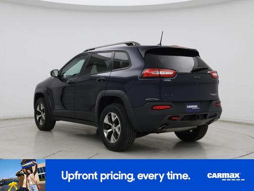 Blue 2016 Jeep Cherokee Trailhawk