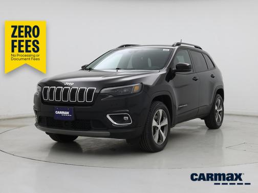 Black 2022 Jeep Cherokee Limited