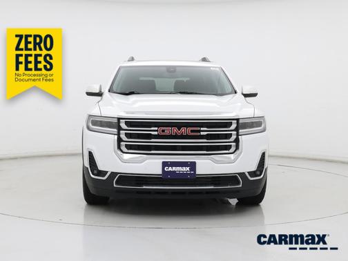 White 2021 GMC Acadia SLT