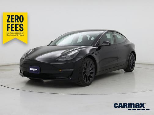Black 2023 Tesla Model 3 Performance