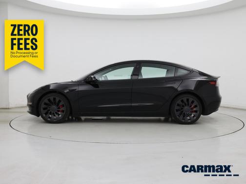 Black 2023 Tesla Model 3 Performance