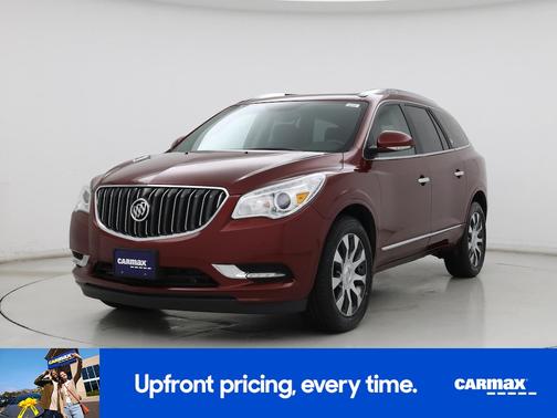 Burgundy 2017 Buick Enclave Leather