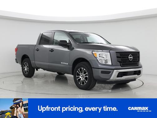 Gray 2023 Nissan Titan SV