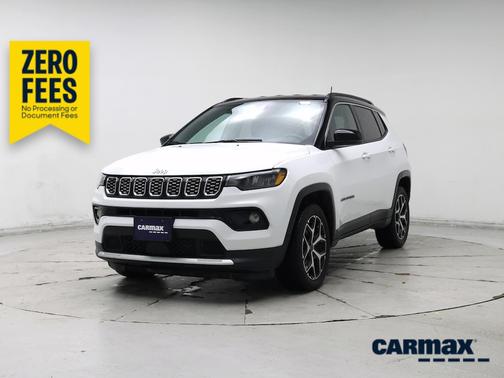 White 2025 Jeep Compass Limited