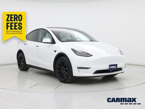 White 2022 Tesla Model Y Long Range