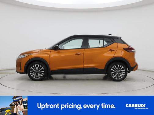Orange 2021 Nissan Kicks SV