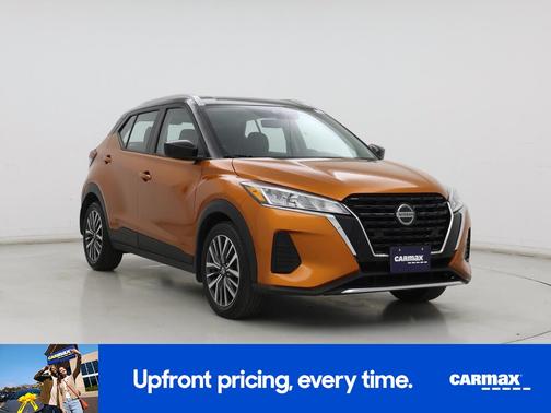 Orange 2021 Nissan Kicks SV