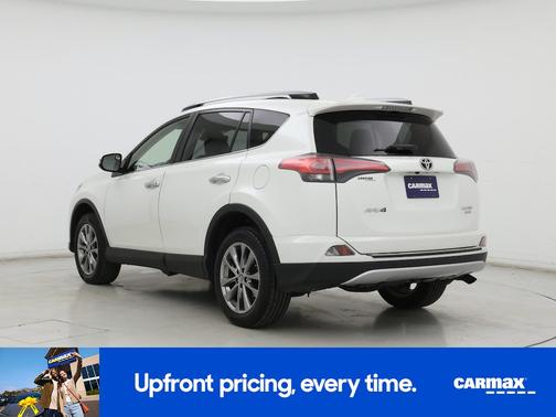 White 2018 Toyota RAV4 Limited