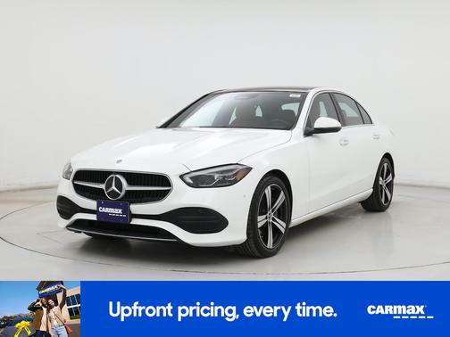 White 2023 Mercedes-Benz C-Class