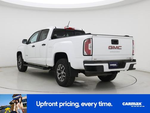 White 2022 GMC Canyon AT4 with Leather