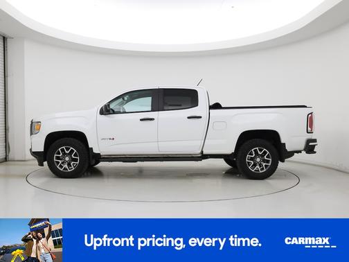 White 2022 GMC Canyon AT4 with Leather