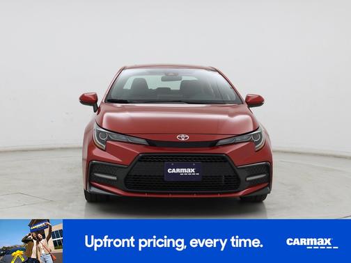 Red 2020 Toyota Corolla SE