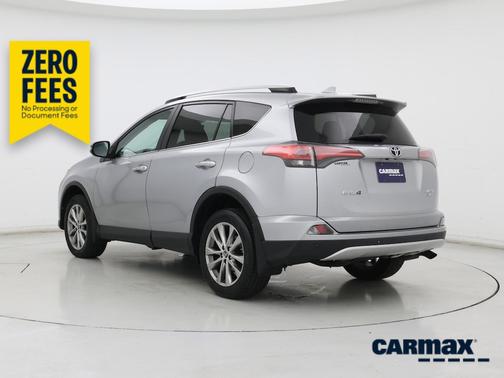 Silver 2016 Toyota RAV4 Limited