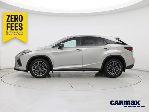 Gray 2021 Lexus RX 350 F-SPORT Handling