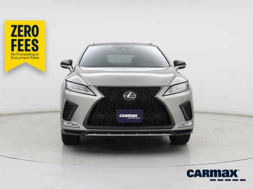 Gray 2021 Lexus RX 350 F-SPORT Handling