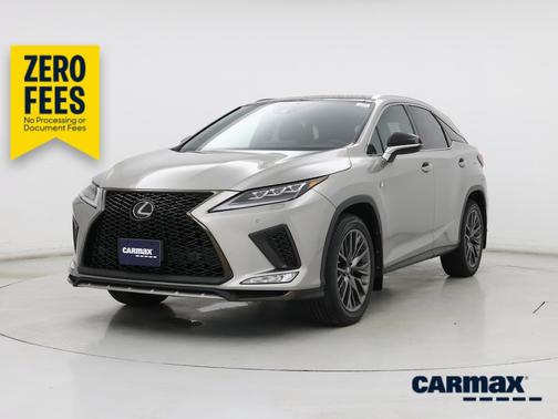 Gray 2021 Lexus RX 350 F-SPORT Handling