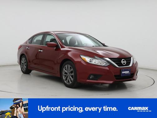 Red 2017 Nissan Altima SV