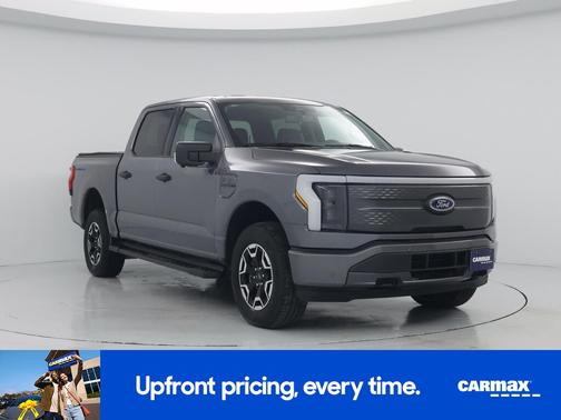 Gray 2023 Ford F-150 Lightning XLT