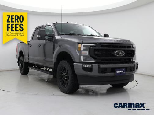 Gray 2021 Ford F-250 Lariat