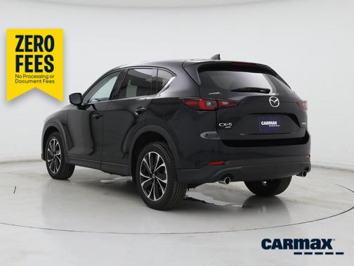 Black 2022 Mazda CX-5 2.5 S Premium Package