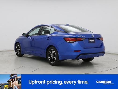 Blue 2021 Nissan Sentra SV