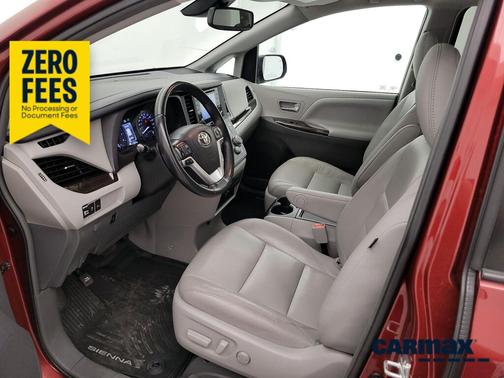 Red 2019 Toyota Sienna XLE