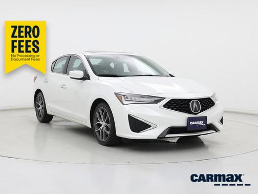White 2020 Acura ILX Premium