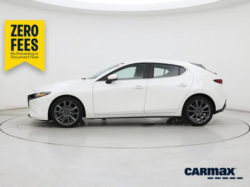 White 2019 Mazda Mazda3 Preferred