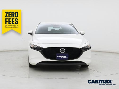 White 2019 Mazda Mazda3 Preferred