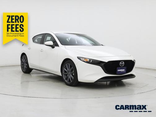 White 2019 Mazda Mazda3 Preferred