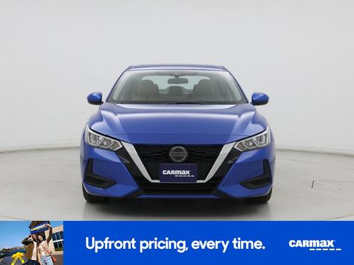 Blue 2021 Nissan Sentra SV