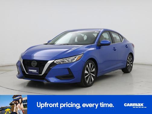 Blue 2021 Nissan Sentra SV
