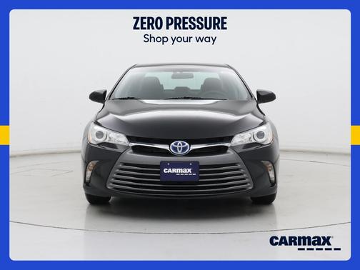 Black 2016 Toyota Camry Hybrid LE