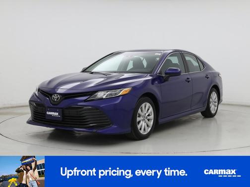 Blue 2018 Toyota Camry LE