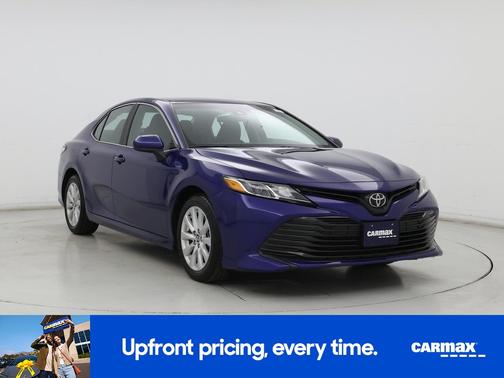 Blue 2018 Toyota Camry LE