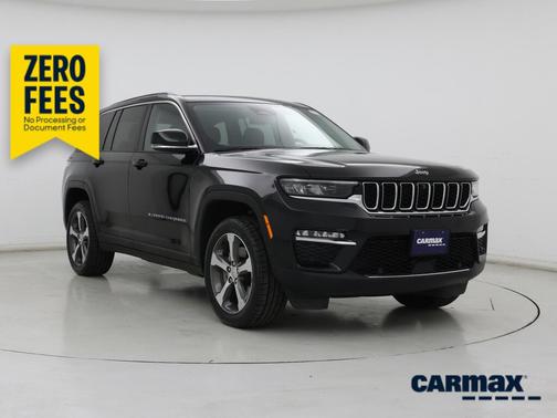 Black 2022 Jeep Grand Cherokee 4xe