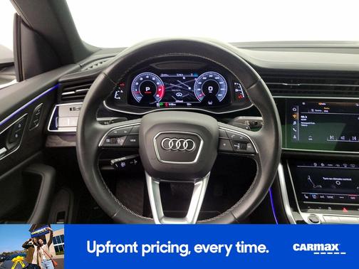 White 2021 Audi Q8 Prestige