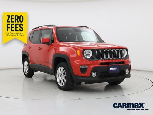 Red 2019 Jeep Renegade Latitude