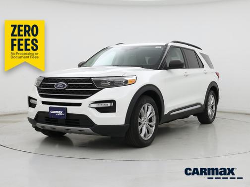 White 2020 Ford Explorer XLT