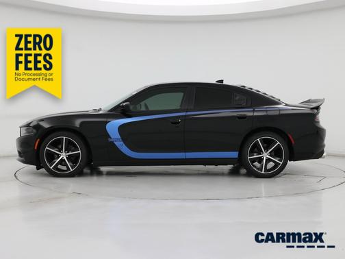Black 2017 Dodge Charger SXT