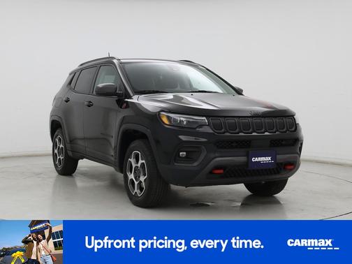 Black 2022 Jeep Compass Trailhawk